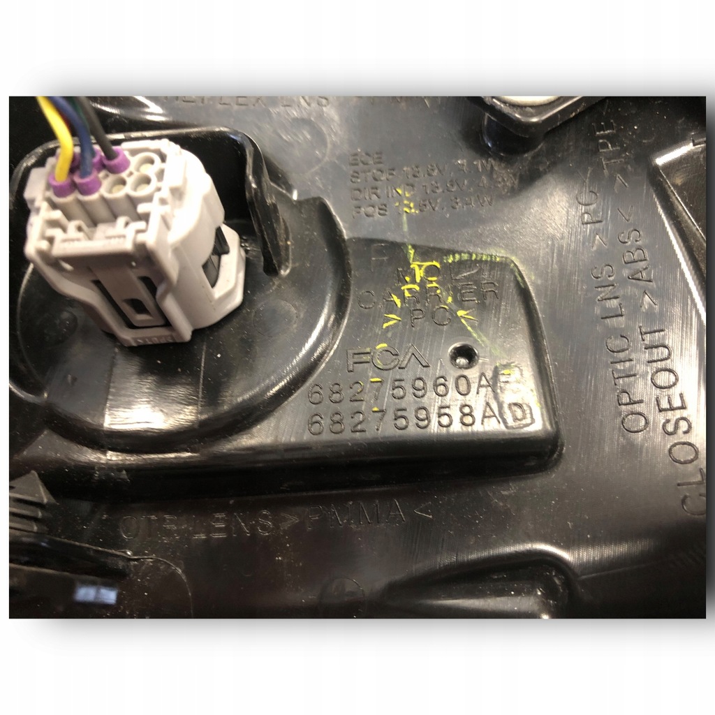 фото №6, Jeep cherokke лампа правий задня 68275960af