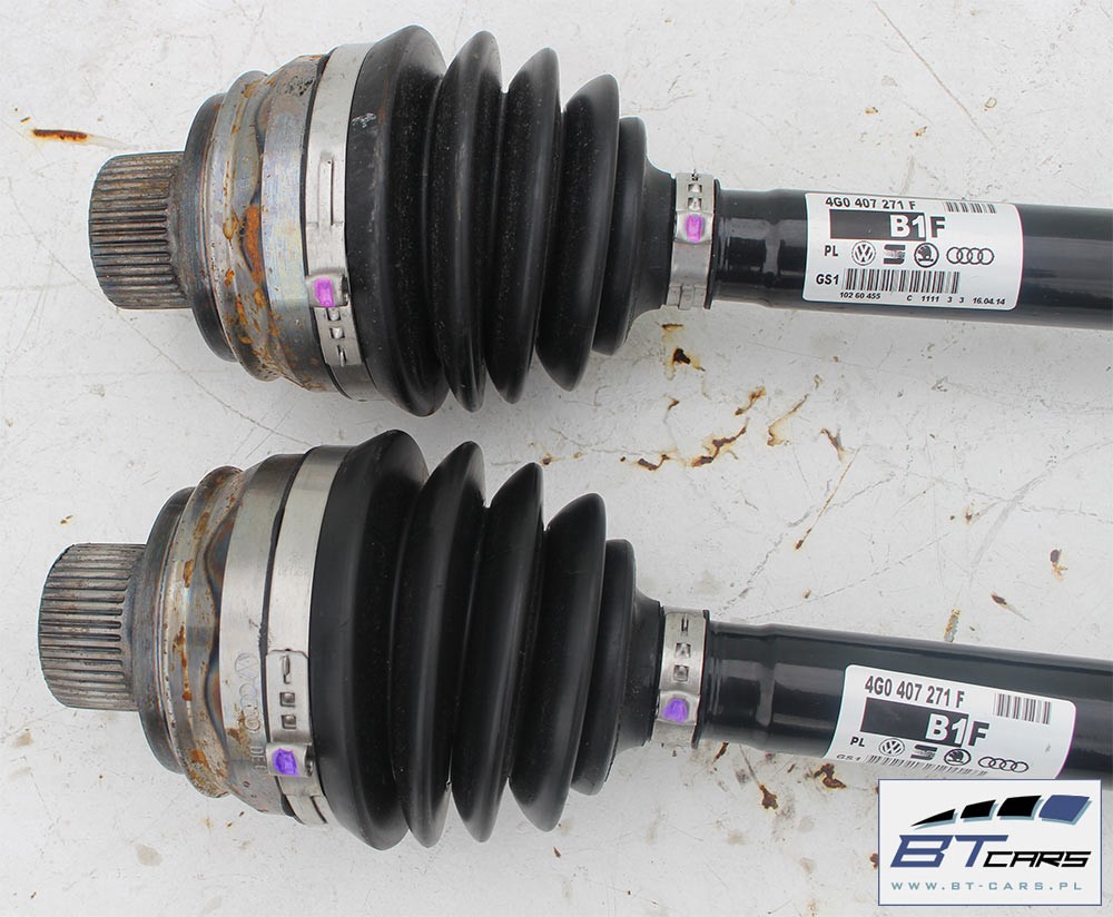 Audi a6 a7 a8 q5 привідний вал перед передня 4g0407271f 4g0 407 271 f 4g, 4h, 8r Оригінал