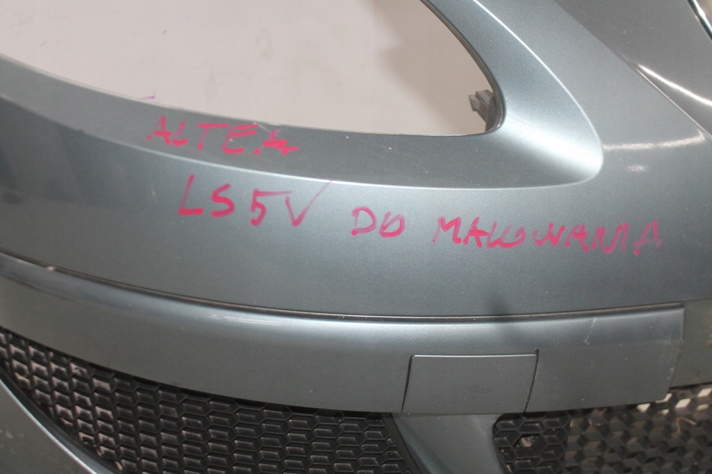 фото №7, Бампер перед передній seat altea kol. ls5v 05-09