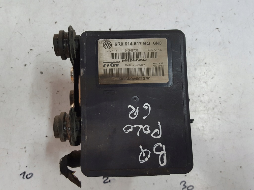 фото №1, Skoda rapid 12-17r polo 6r toledo iv насос тормозная abs 6r0614517bq