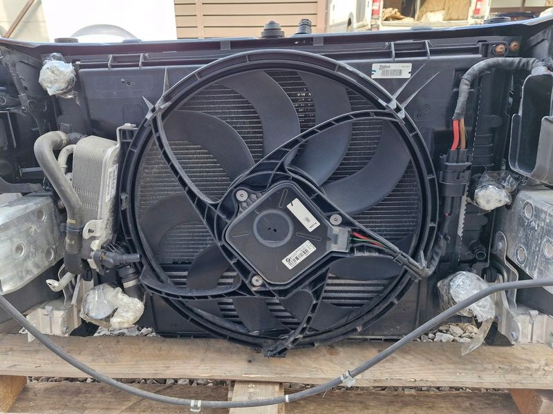 фото №8, Bmw f30 f31 перед kompletny бампер pas вентилятор радиатор лампа