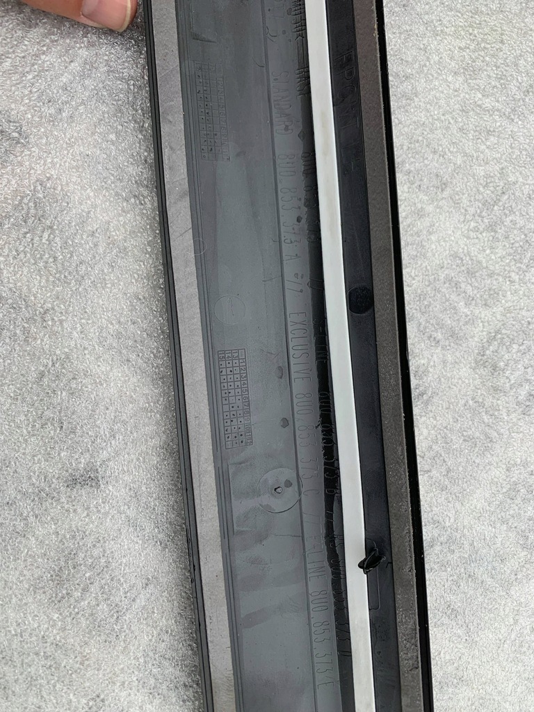 фото №8, Audi q3 rsq3 2011-18 комплект молдинг поріг передня накладки накладки