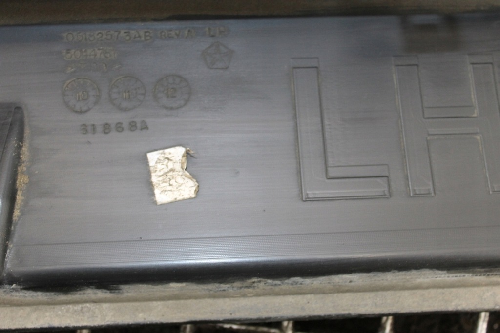 фото №12, Накладка поріг ліва jeep compass mk49 05182573ab 2.1l дизель 120kw