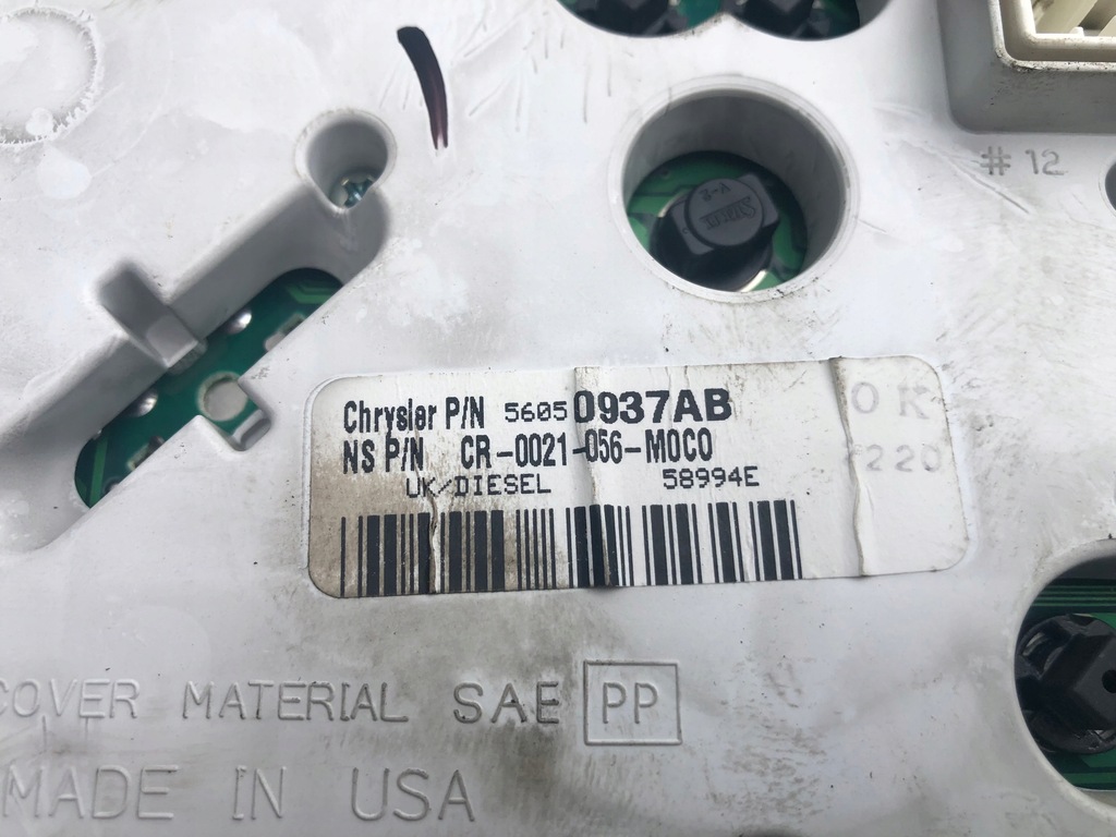 фото №7, Jeep grand cherokee wj 3.1 td лічильник