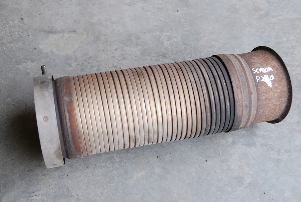 фото №1, Труба соединитель выхлоп глушителя scania r p