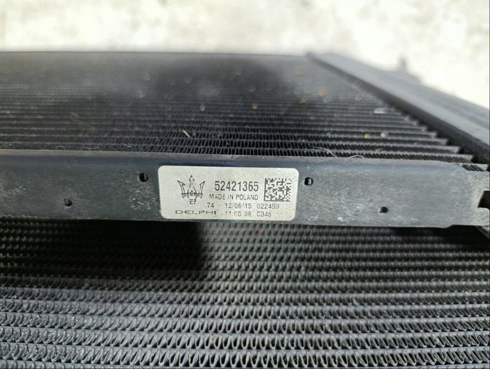 Радиатор maserati gran turismo 2011 набор 000220979 Недорого