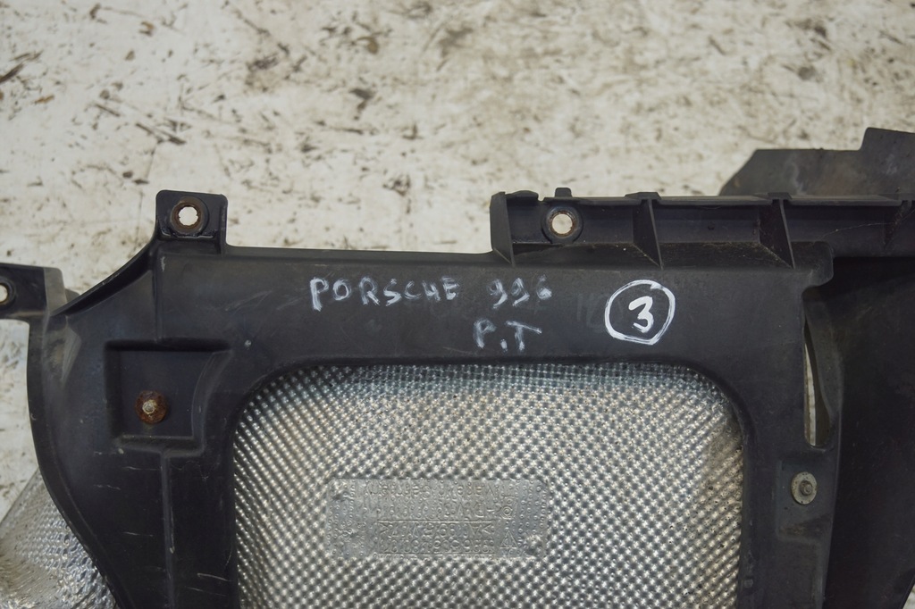 фото №6, Напрямна захист теплова задня porsche 911 99650548001