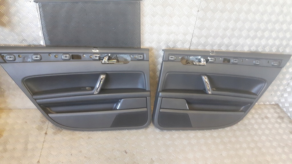 фото №5, Vw phaeton lift обшивки оббивка двері long шкіра шторки