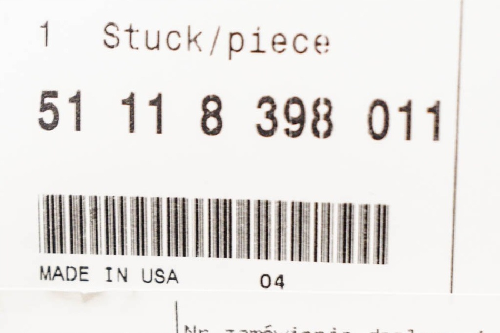 фото №8, Bmw z3 e36 передня ліва захист світло протитуманного 5111 nowa orygina