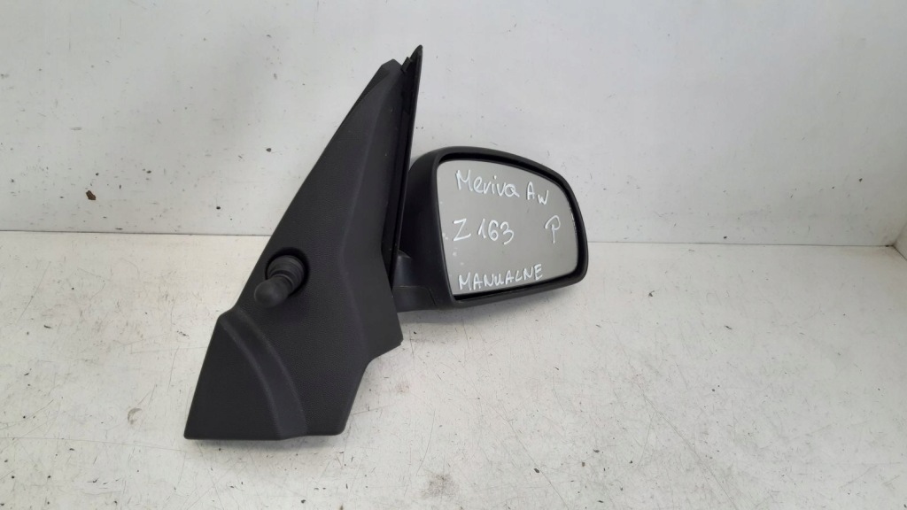 фото №1, Зеркало правое механический opel meriva a 1,8 z163