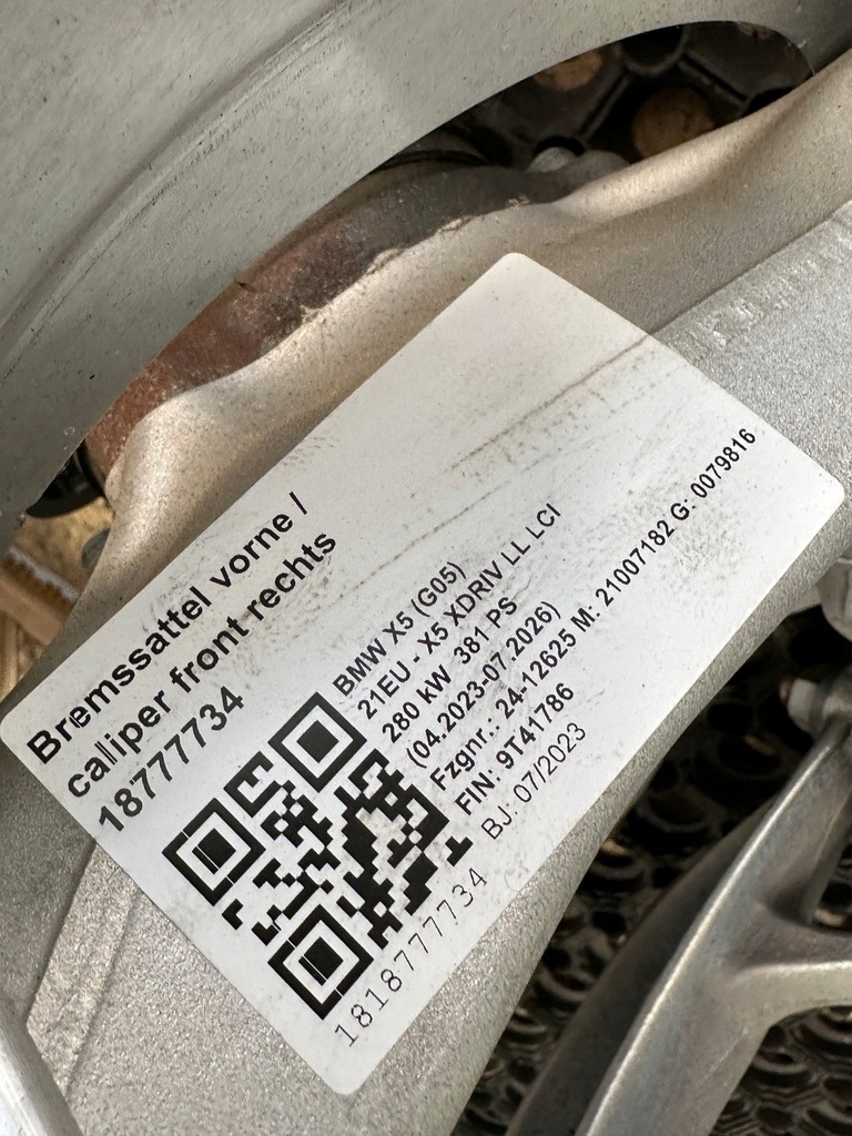 фото №7, Bmw x5 g05 x6 g06 x7 g07 поворотный кулак рычаги левый перед 6876655