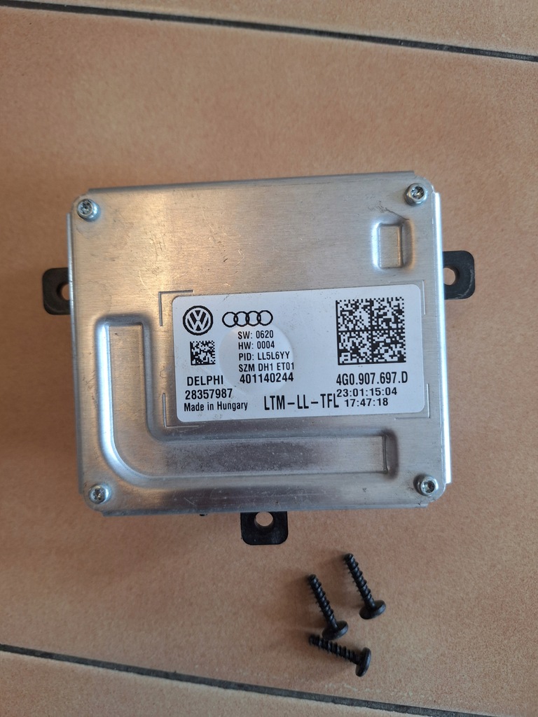 фото №1, Audi vw 4g0907697d перетворювач модуль led