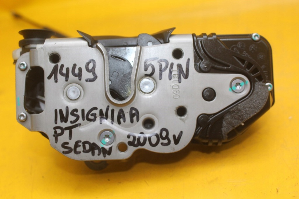 фото №1, Замок двері правий задня sedan 5 pin opel insignia a 13503808 gu