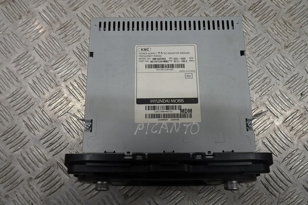 фото №3, Kia picanto ii радио радиопроигрыватель навигация 14-