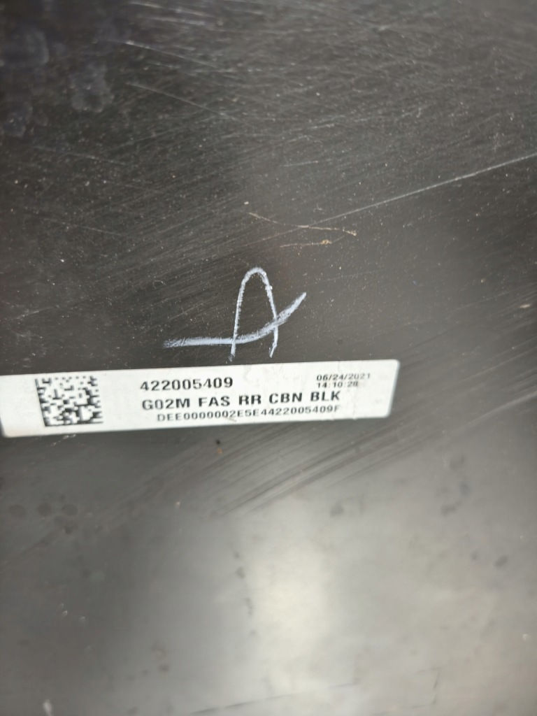 Bmw x4 g02 mpakiet бампер задня з дифузор carbonschwarz Зі Шроту