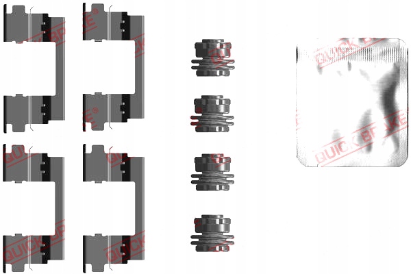 фото №1, Набор монтажный тормозных колодок задняя opel grandland grandland x insignia b