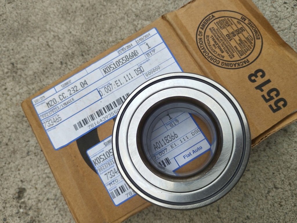 фото №1, Подшипник колеса dodge caliber jeep compass patriot