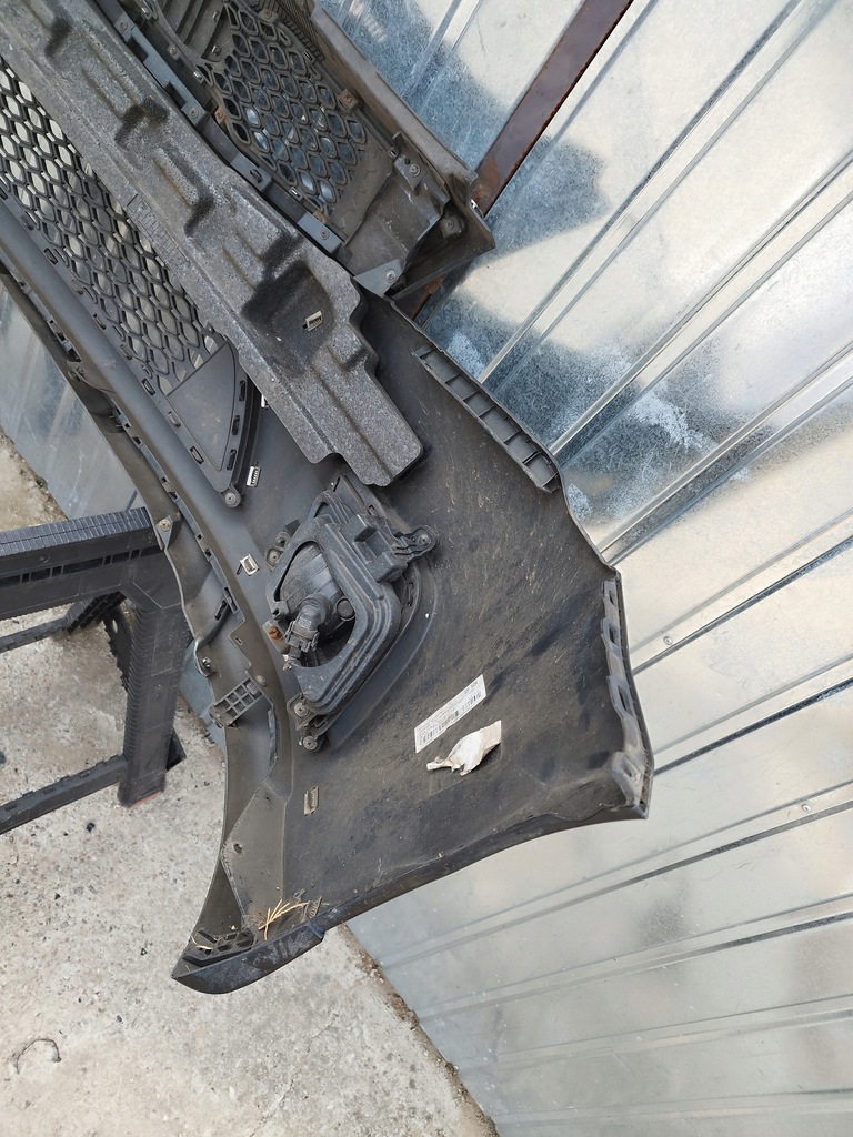 фото №16, Бампер решітка радіатора перед передній kia ceed i lift 2009-2012 колір 1k kompletny