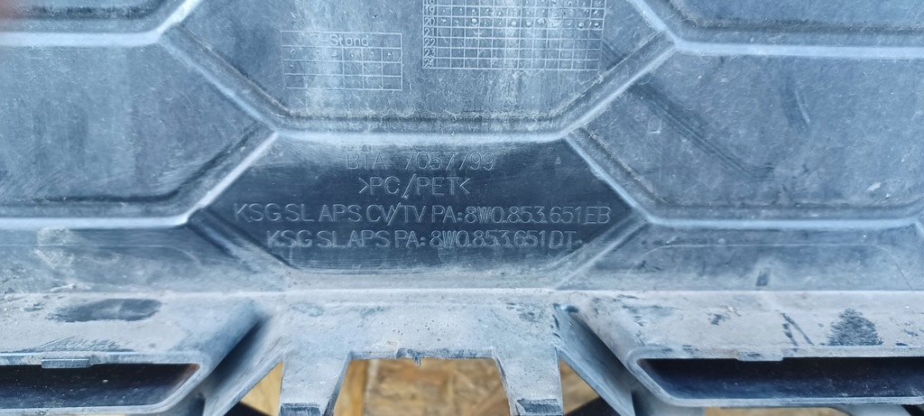 фото №9, Audi a4 b9 s-line s4 8w решётка радиатора решётка радиатора 8w0853651eb 8w0853651dt