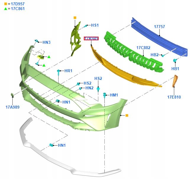 Решётка радиатора нижний решётка бампера mustang 2017- Цена