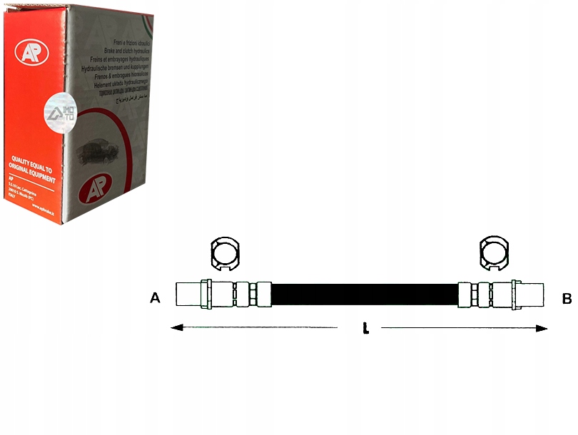 Шланг гальмівний lpr6t46778 в Україні