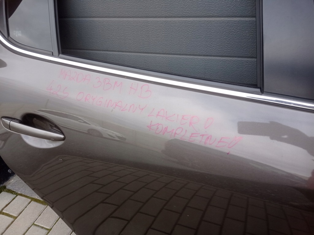 фото №13, Mazda 3 bm hb двері 42s задні ліва праве оригінальний лак 13-17