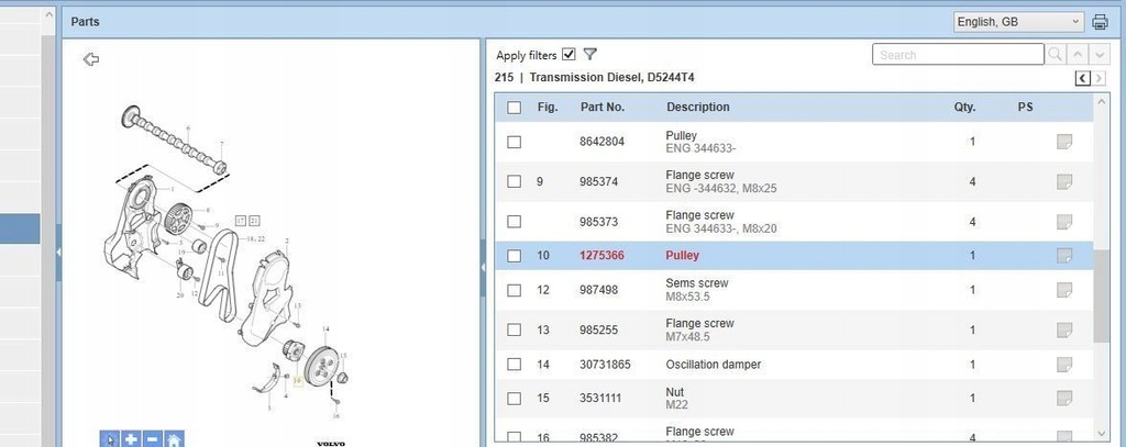 фото №6, Volvo xc90 2005 шків колінчастого вала колінчастого