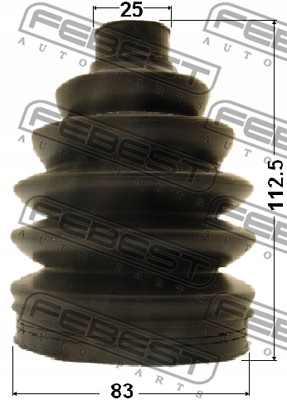 фото №2, Febest 1217p-tuc20 набор защита, система рулевой