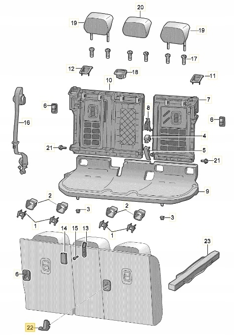 фото №14, Крючок багажника vw audi seat skoda оригинал 57a867785a