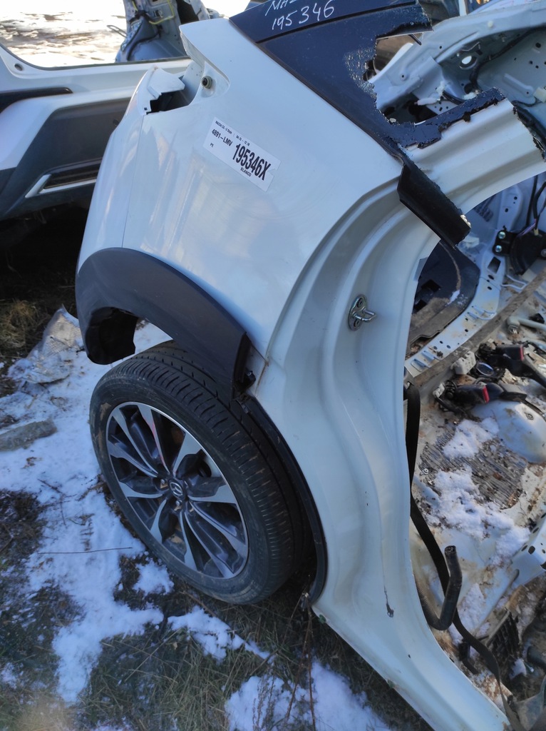 фото №8, Pas задний поддон крыло задний левый правый mazda cx3