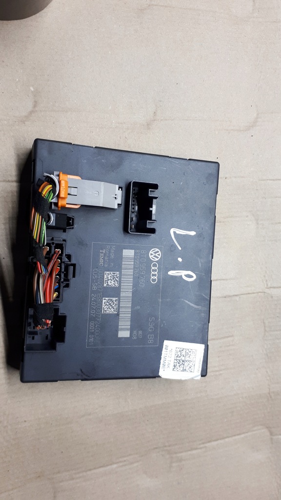 фото №1, A5 8t модуль блок керування сидіння 8t0959760 coupe