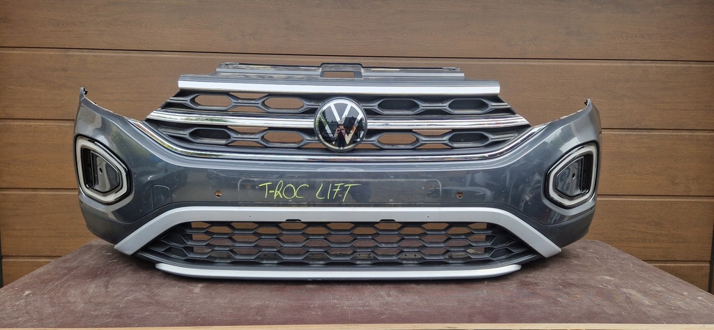 фото №1, Vw t-roc lift 2021 бампер передній