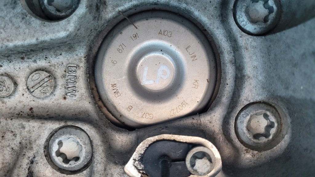 фото №13, Bmw 3’ g21 19r поворотный кулак левый перед 621654 диск 6871335 ступица 6871191