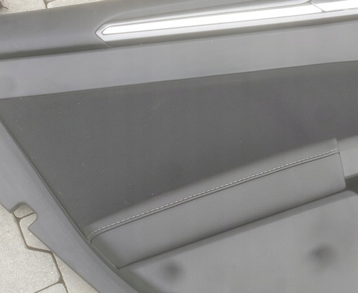 фото №3, Mondeo mk5 обшивка обивка дверь левый задняя шторка