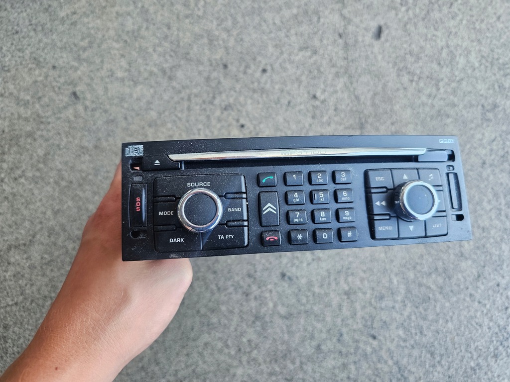 фото №1, Радио cd 96664765xt citroen c4 grand picasso