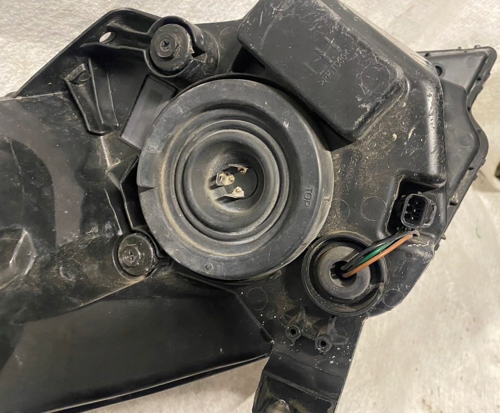 фото №12, Фара лівий перед лампа ліва chevrolet spark iii 3 m300 2009-2013 eu