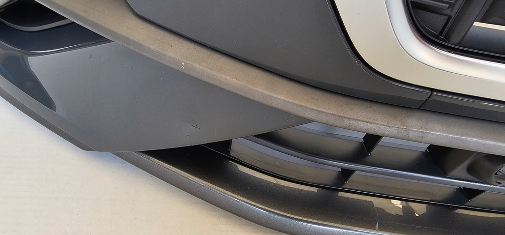 фото №9, Бампер передній перед audi q3 83a f3 lx7m s-line 18- решітка радіатора satyna спойлер