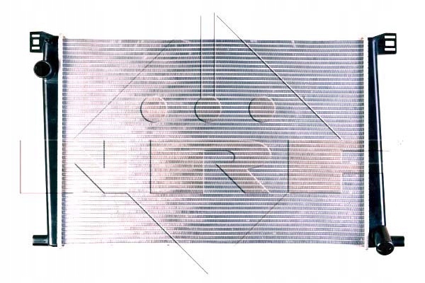 Купить Радиатор воды mini cooper nrf 58472 радиатор, система охлаждение двигателя