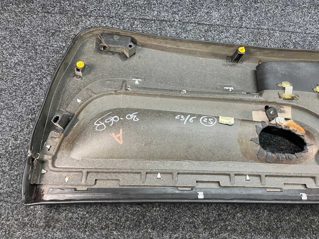 фото №6, Peugeot 406 coupe обшивка оббивка двері шкіряний лівий перед