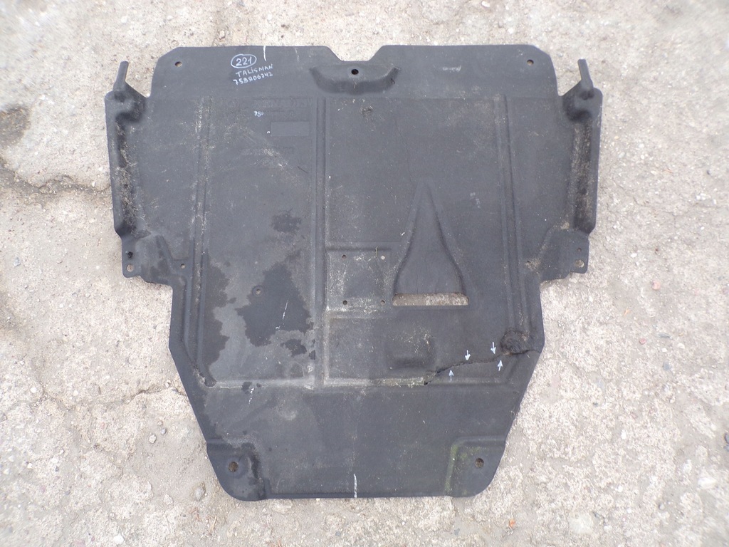 фото №1, Защита pod двигатель 758906742r renault megane iv