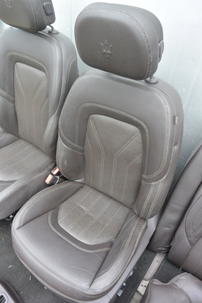 фото №8, Maserati quattroporte vi сиденья заднее сиденье кожа коричневый nappa bowers & wilkins