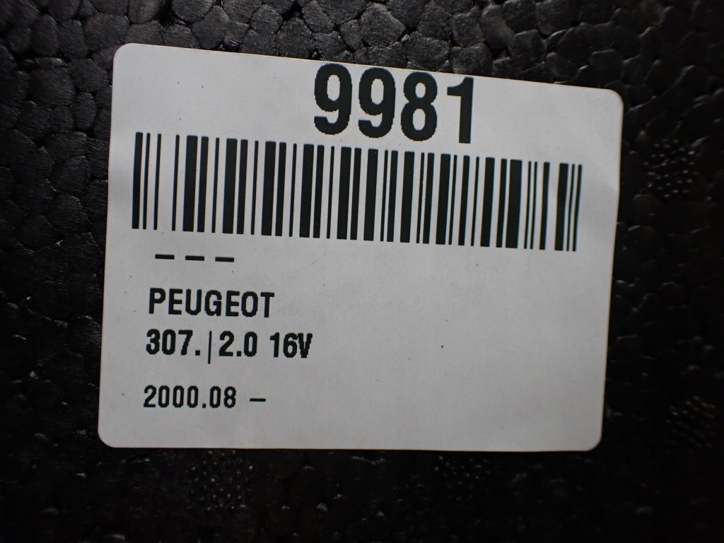 Пінополістирол багажника peugeot 307 cc 2.0 2006 кабріолет  eu 9653769180 9981 Недорого