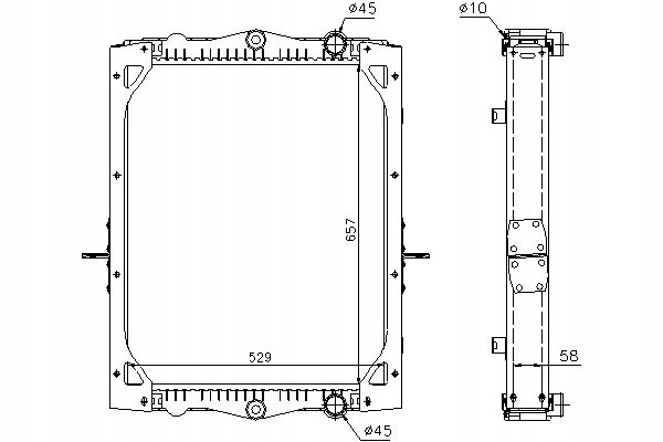 фото №1, Nissens радіатор wody