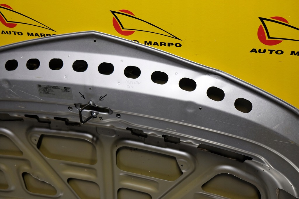 фото №10, Chevrolet malibu 2016 2017- капот перед alu usa