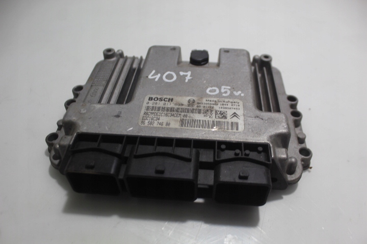 фото №1, Бортовой компьютер двигателя peugeot 407 1.6hdi