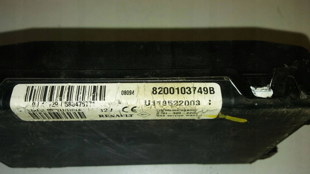 Модуль кузов renault thalia 8200103749b u118522003 Ціна