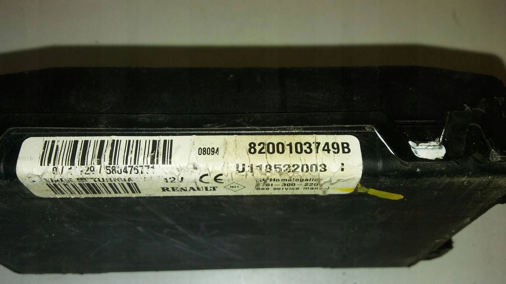 фото №2, Модуль кузов renault thalia 8200103749b u118522003