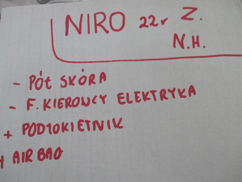 фото №16, Сидіння оббивка pół шкіра kia niro ii 22r