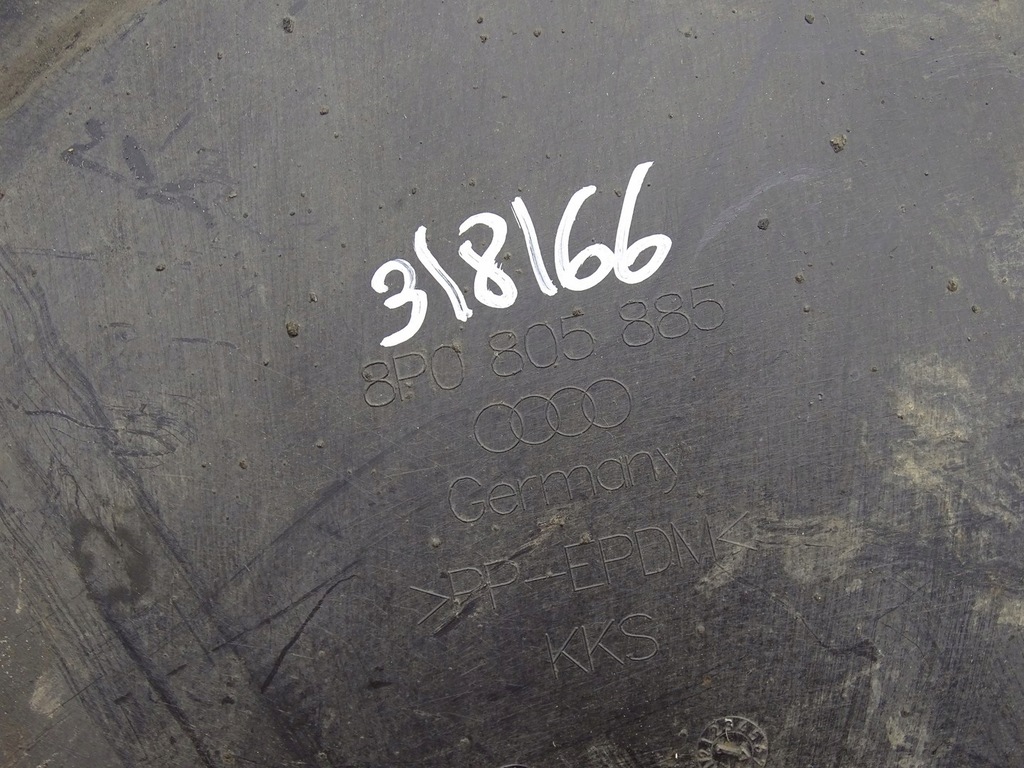 фото №10, Подкрылок левая левый перед audi a3 8p lift 8p0805885