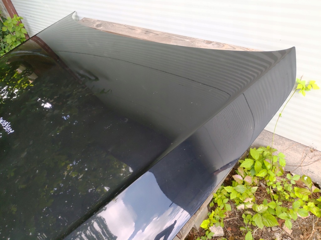 Капот крышка двигателя audi a4 b8 lata 2008-2012 оригинал черная Доставка